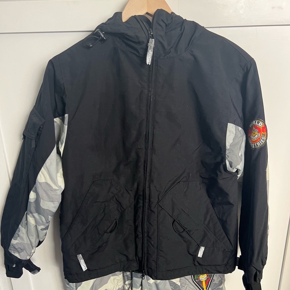 World Industries Snow Jacket and Pant size Small